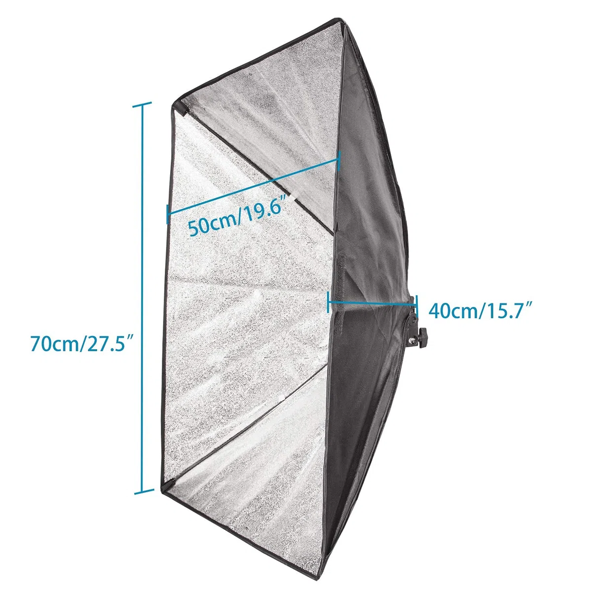 2x150W Estudio Fotografía Caja de luz de iluminación Continua Kit de Soporte de la Caja de luz Suave