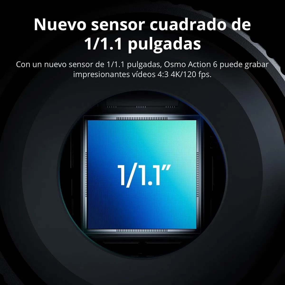 DJI Osmo Action 6 Pack Esencial, cámara acción 8K para Ciclismo de montaña