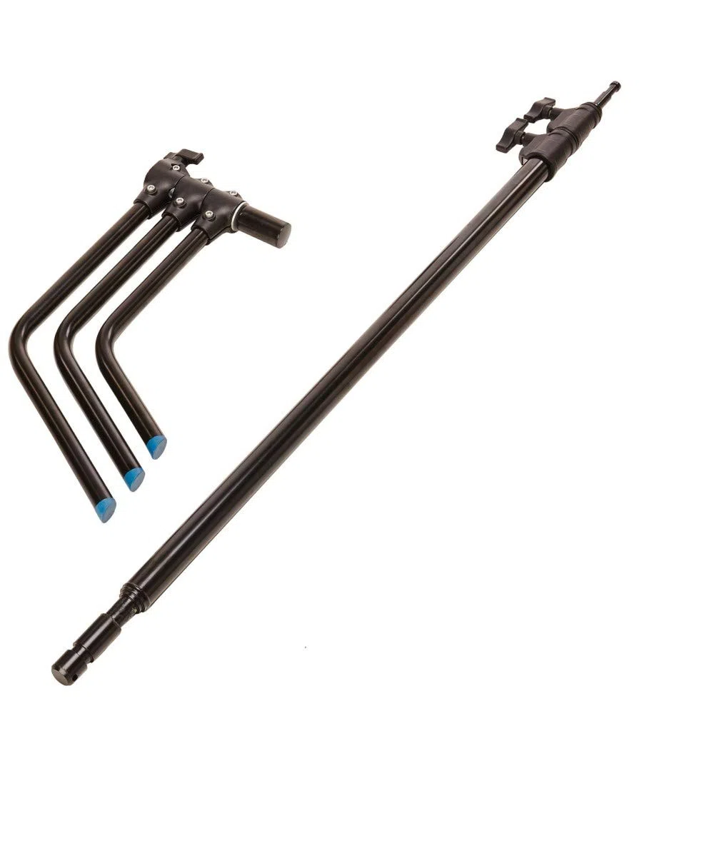 Manfrotto A2030DCB 3pata(s) Plata tripode - Trípode (10 kg, 3 Pata(s), 3 m, Plata, 95 cm, 134 cm)