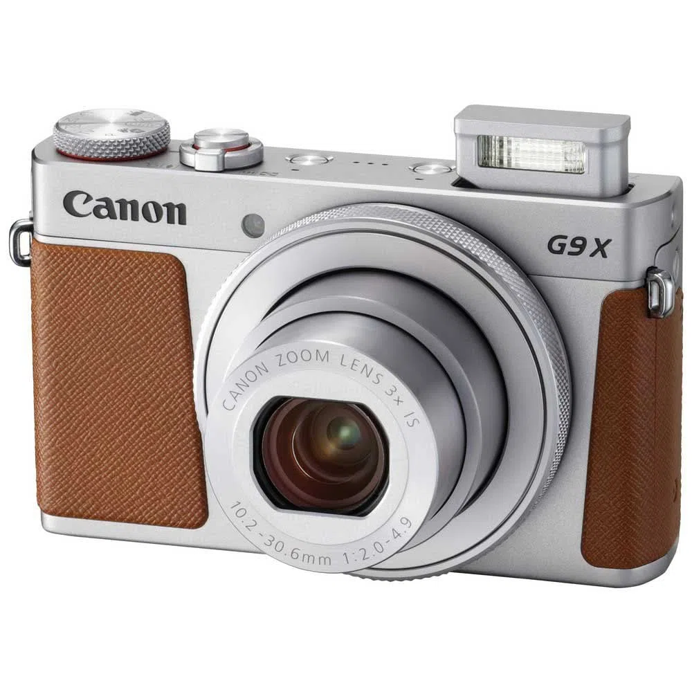 Canon PowerShot G9 X Mark II - Cámara compacta de 20.9 MP (Pantalla táctil de 3", vídeo Full HD, CMOS, Intelligent IS, Digic 7, Bluetooth) Plata