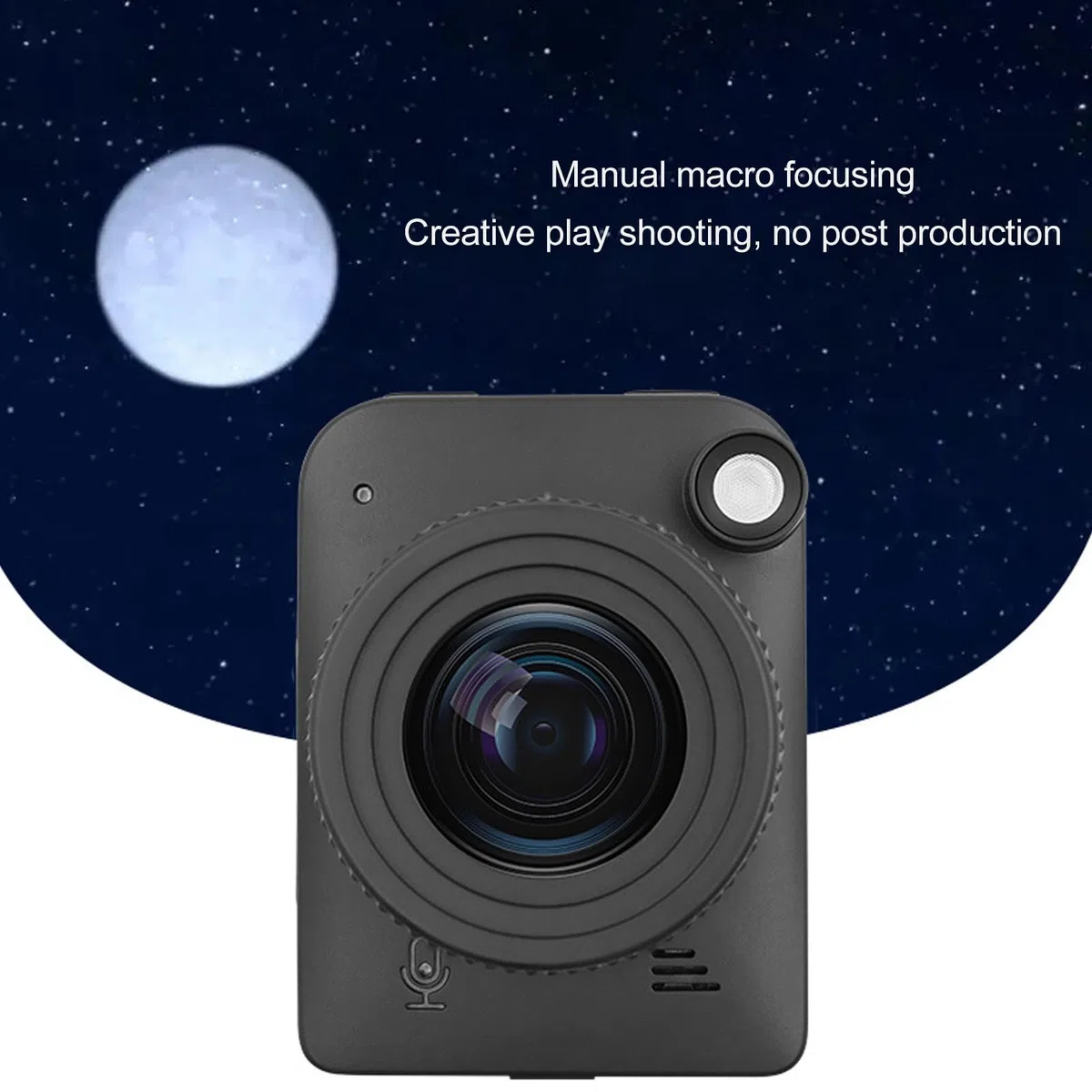 Akozon Cámara de Lapso de Tiempo, 4K 32MP Construcción para Exteriores Cámara de Lapso de Tiempo a Todo Color con Pantalla LCD de 2.0 Pulgadas Disparo Macro IP66 Disparo de