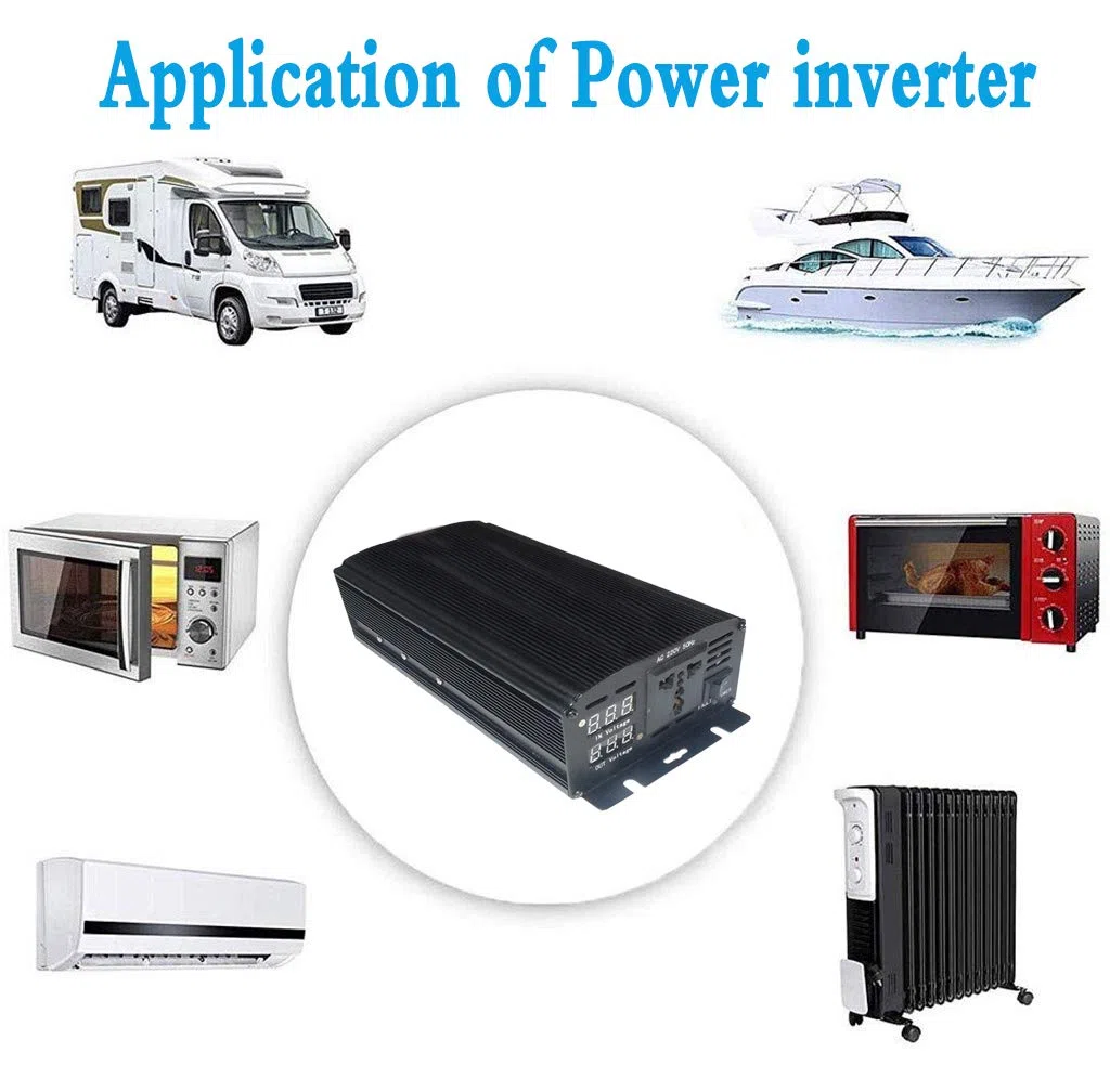 WGE Convertidores De Potencia De Inversor De 36V CC A 220V CA, Toma De Corriente del Inversor De CA.,4000w