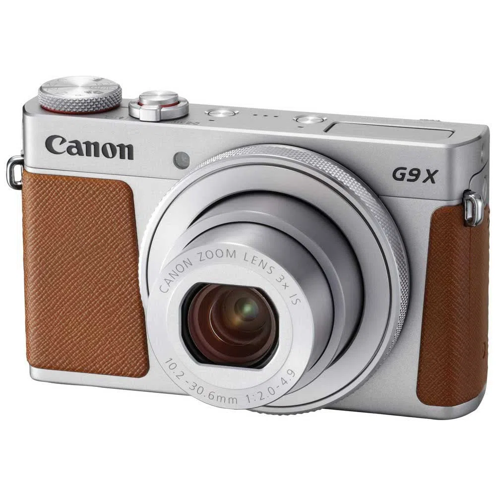 Canon PowerShot G9 X Mark II - Cámara compacta de 20.9 MP (Pantalla táctil de 3", vídeo Full HD, CMOS, Intelligent IS, Digic 7, Bluetooth) Plata