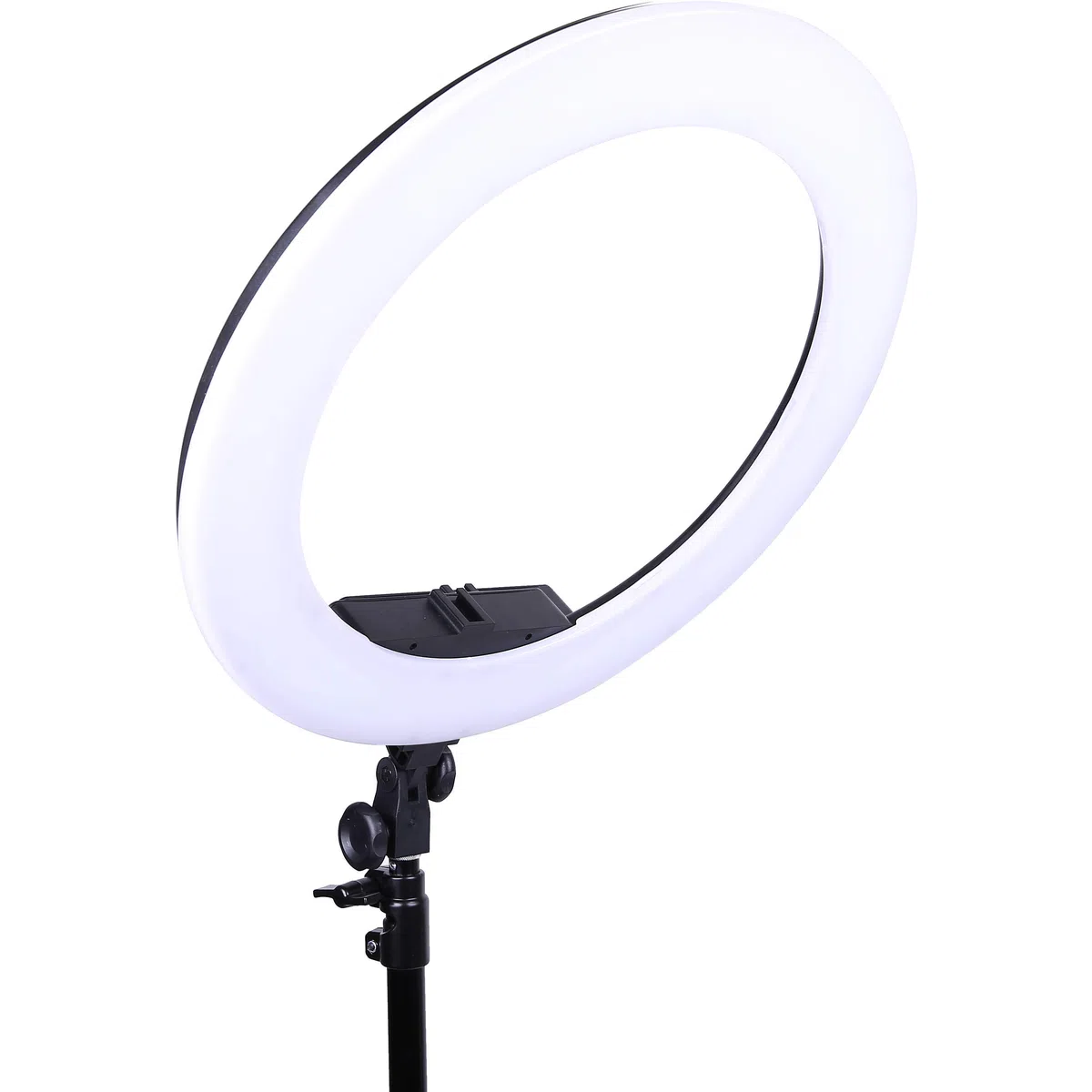Dracast Halo DRRNG180B Luz LED de 180 Anillos, Bicolor, Color Negro