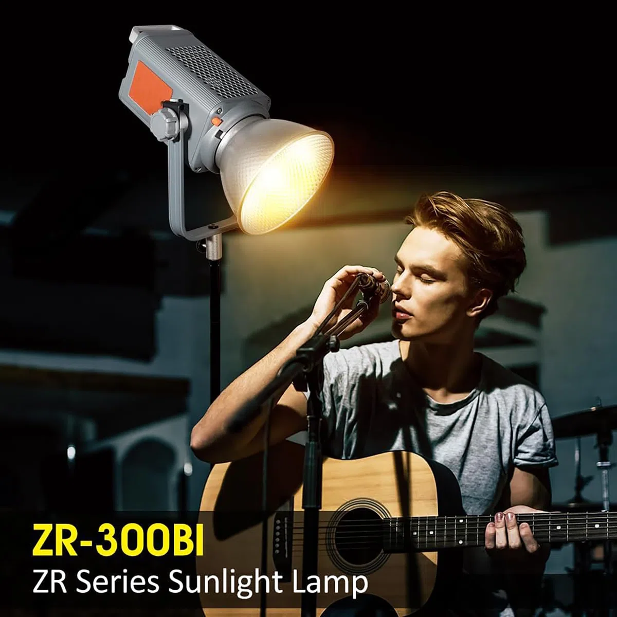 Luz de video portátil, bicolor 2700-6500K, alto CRI 98+, brillo ajustable de 30000 lm para fotografía y video, ayuda de iluminación continua para uso en estudio