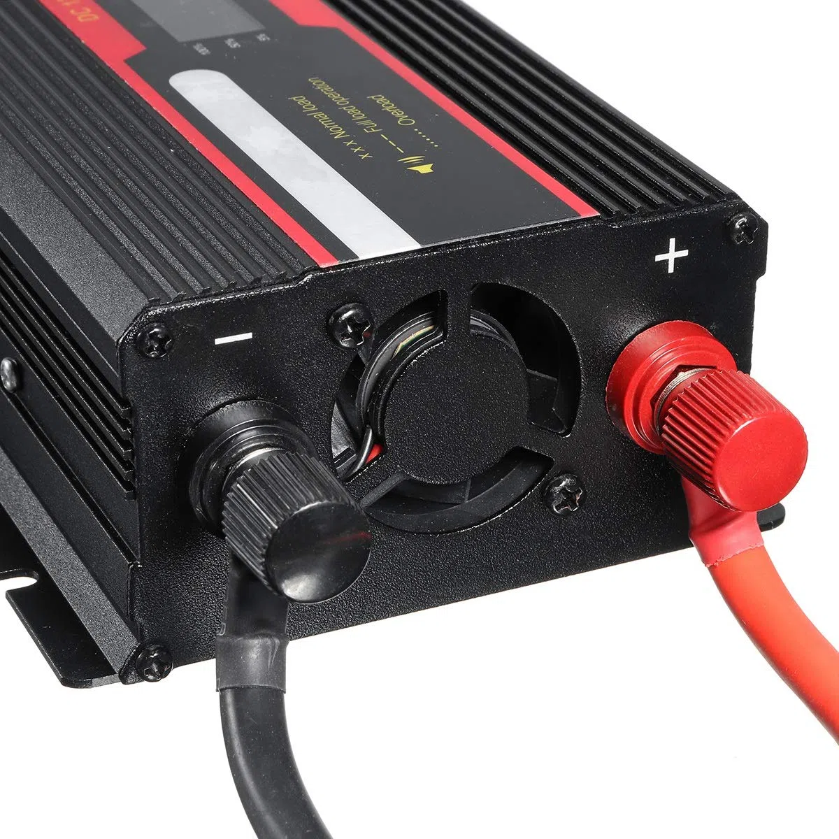 Inversor,Inversor de Coche Inversor del Coche de 12V 220V 6000W de Potencia máxima Solar inversor de la Pantalla CC 12 / 24V a AC 110V / 220V de Onda sinusoidal modificada del convertidor(24V 110V)