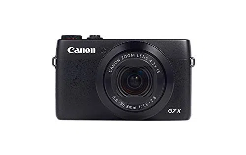 Canon PowerShot G7X - Cámara compacta de 20.2 MP (Pantalla de 3", Zoom óptico 4.2X, estabilizador Digital, vídeo Full HD), Negro