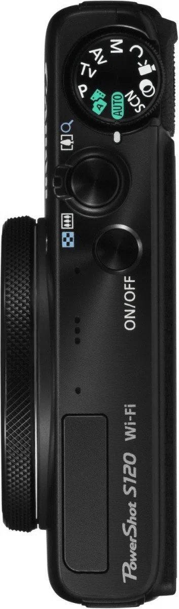 Canon PowerShot S120 - Cámara compacta de 12.1 Mp (pantalla de 3", zoom óptico 5x, estabilizador), negro