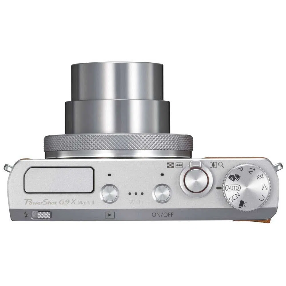 Canon PowerShot G9 X Mark II - Cámara compacta de 20.9 MP (Pantalla táctil de 3", vídeo Full HD, CMOS, Intelligent IS, Digic 7, Bluetooth) Plata