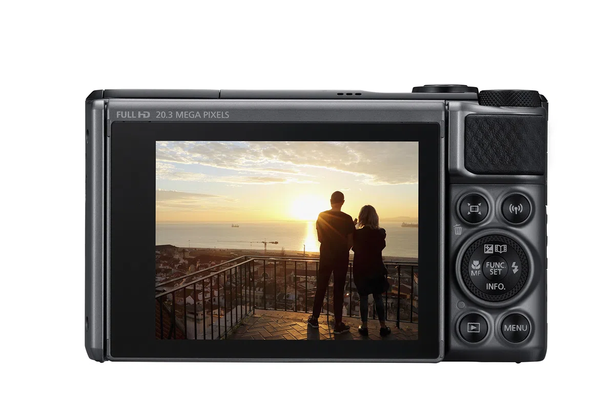 Canon - Cã¡Mara compacta powershot sx730 HS 20,3 MP Negra Kit