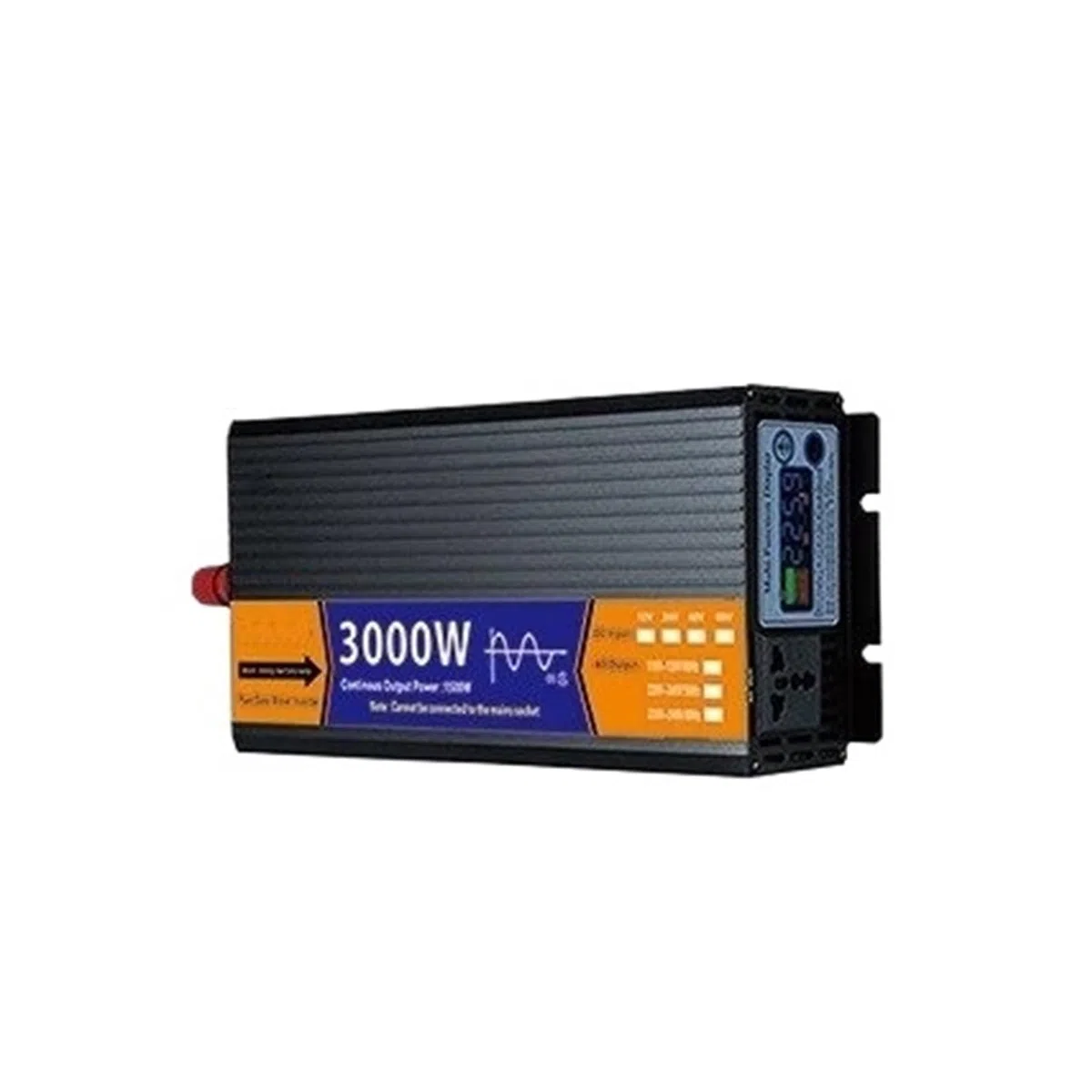 Inversor Onda Sinusoidal Pura con Transformador Voltaje Pantalla LCD Solar CC 12 V/24 V/48 V/60 V A CA 110 V/220 V 2000 W 3000 W 4000 W 5000 W(24V,220V-230V 60HZ,3000W)