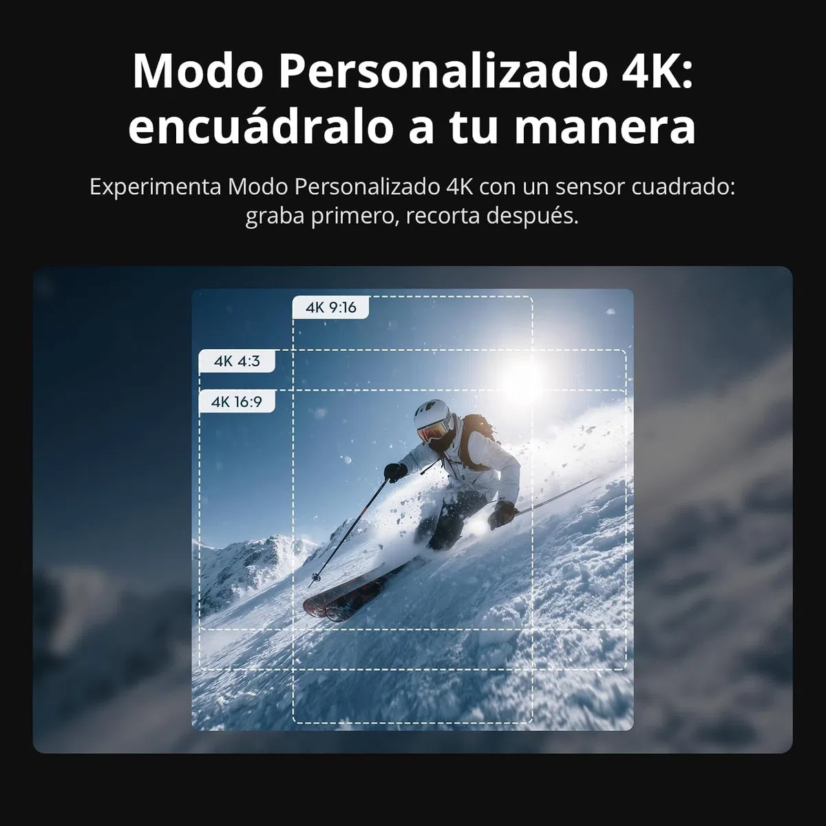 DJI Osmo Action 6 Pack Esencial, cámara acción 8K para Ciclismo de montaña