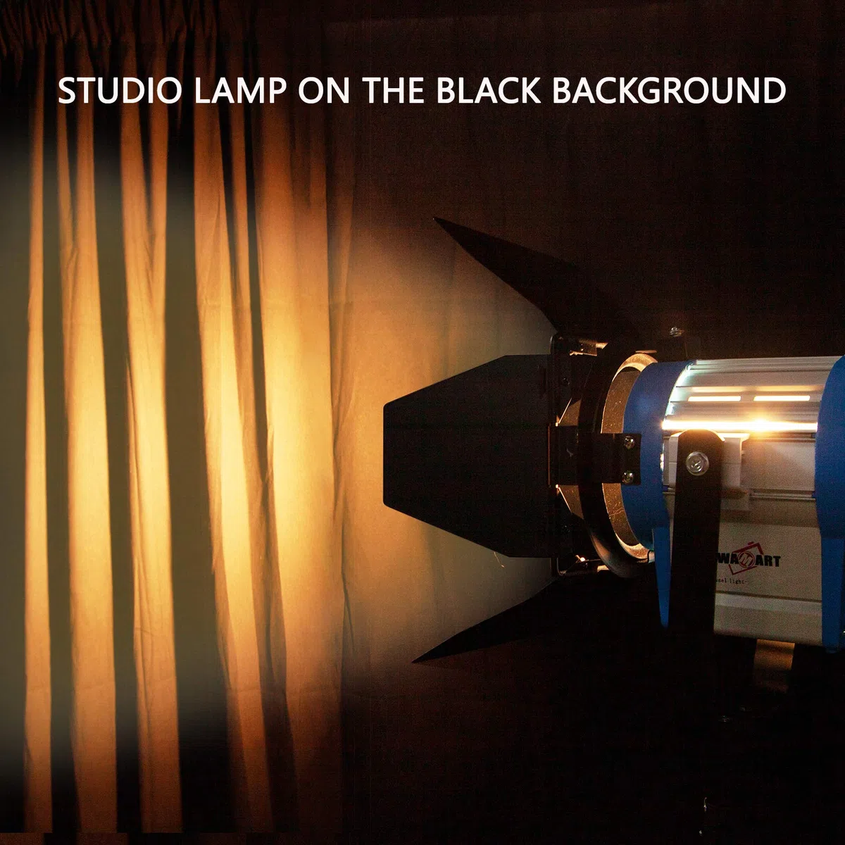 650W Película de Fresnel de Tungsteno Foco Iluminación del Estudio de Vídeo Barndoor Enfoque Regulador 3sets